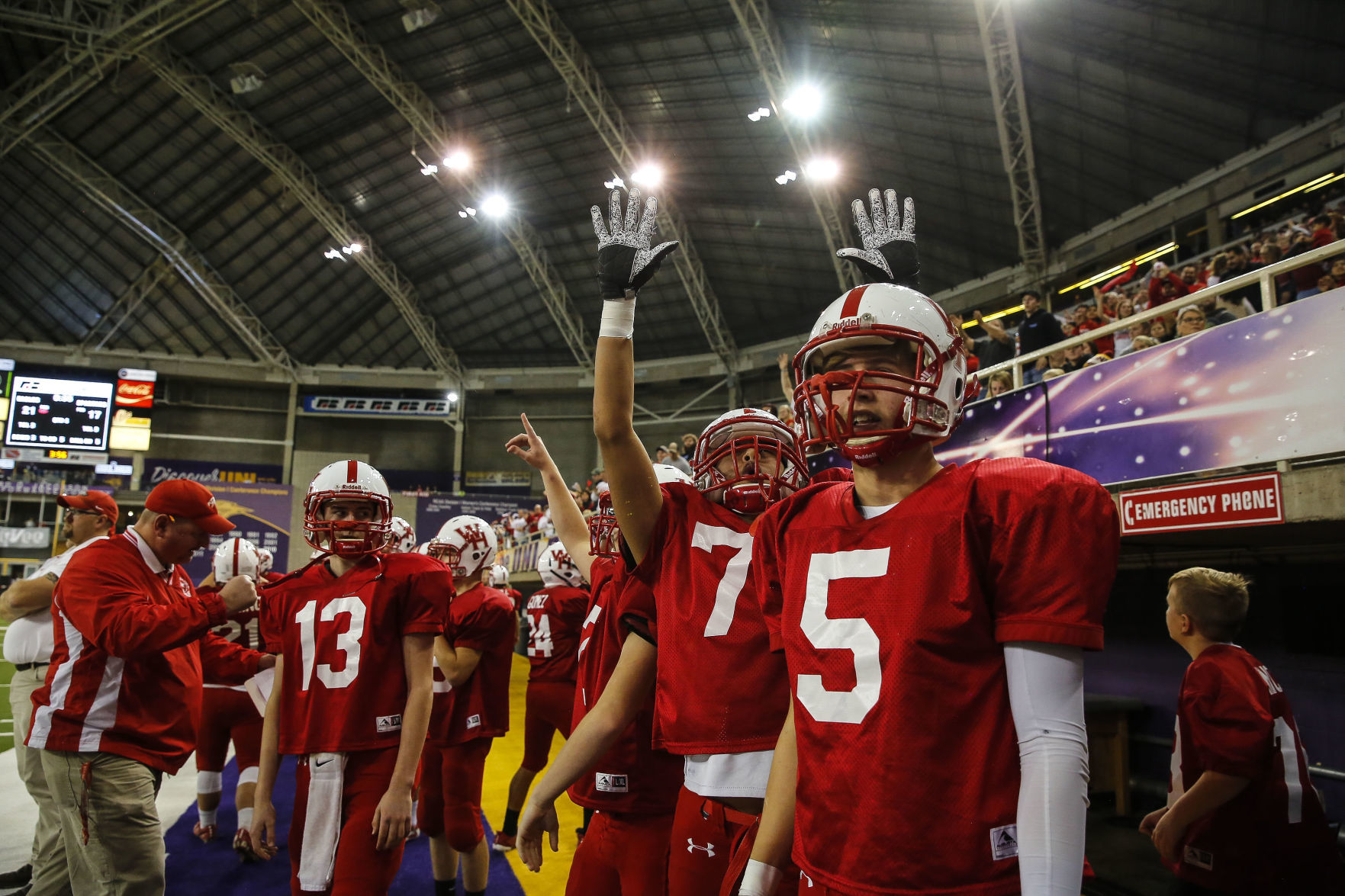 State FBall West Hancock vs. Grundy Center 2 39